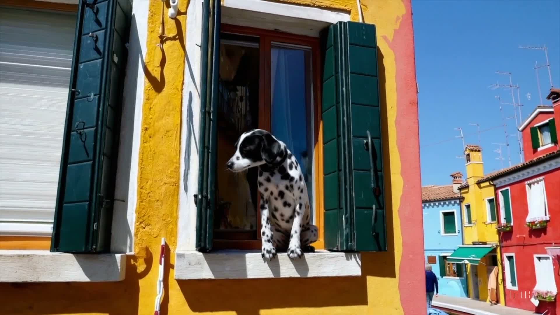 Dalmatian in Burano